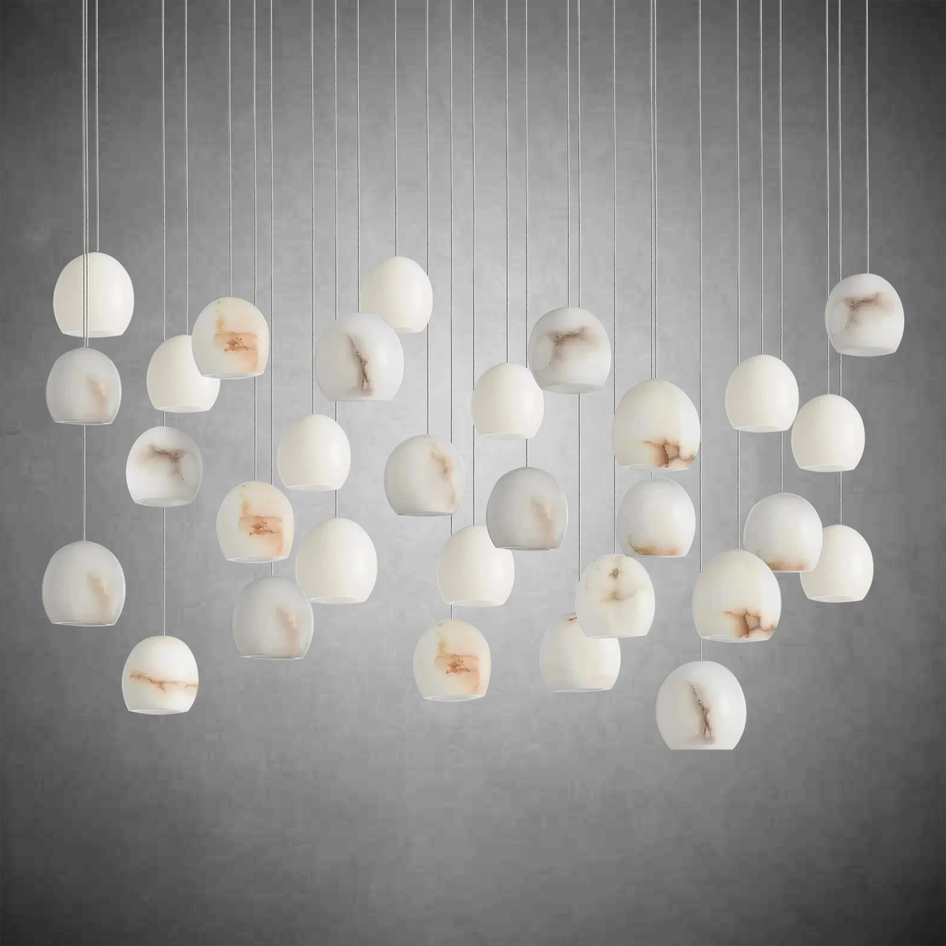 Arica Rectangular Chandelier 15/30 Light-Fanci Lamps