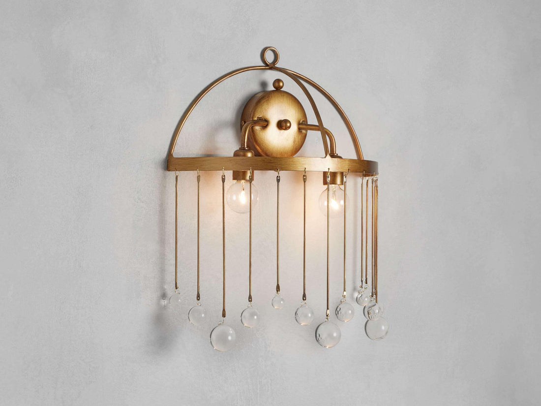 Aubrey 2-Light Wall Sconce-Fanci Lamps