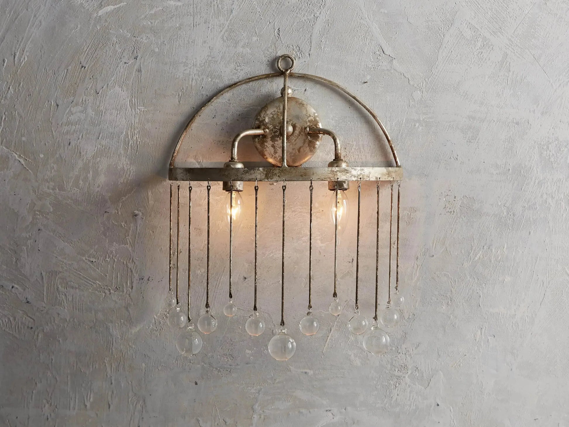 Aubrey 2-Light Wall Sconce-Fanci Lamps
