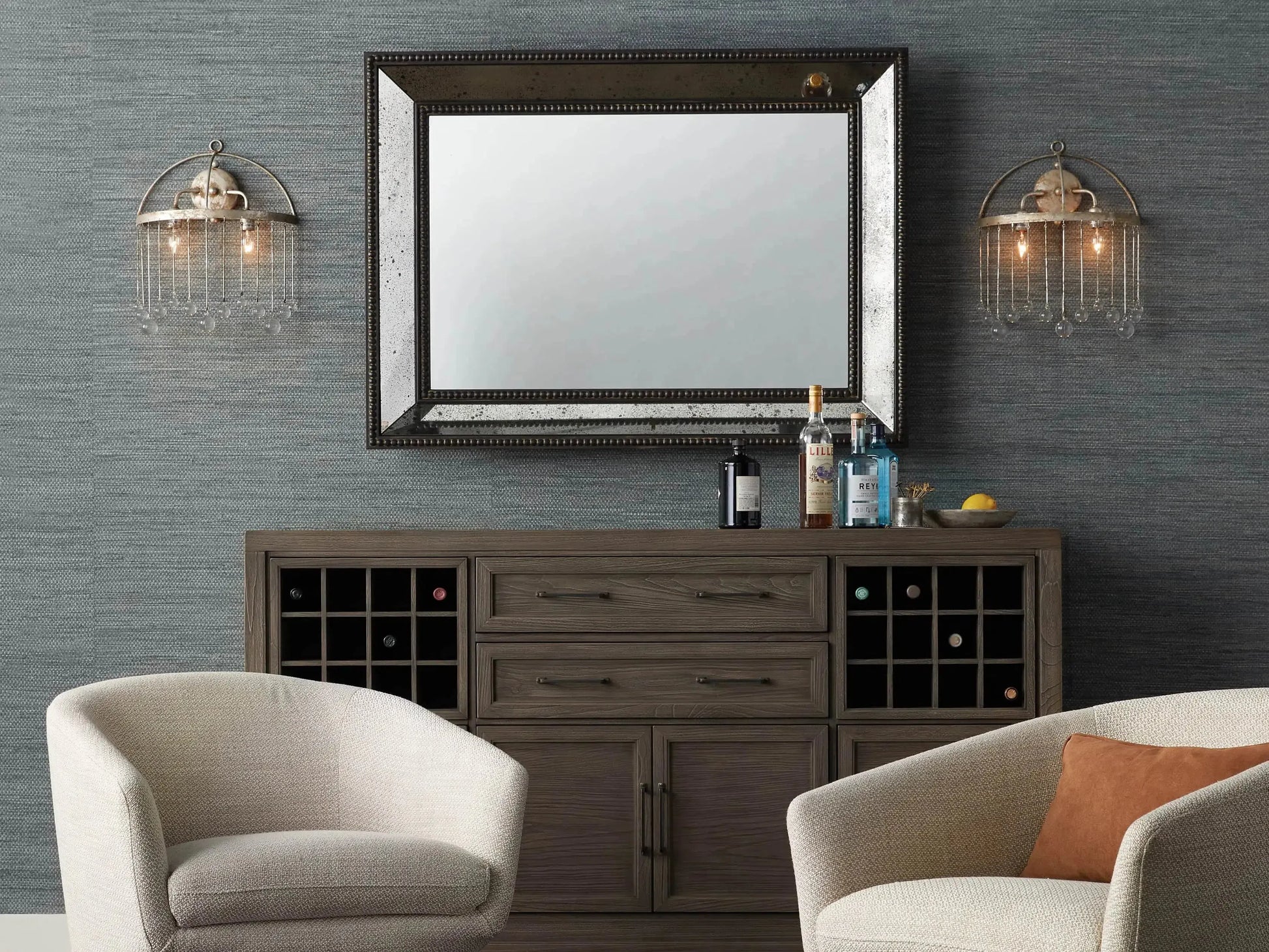 Aubrey 2-Light Wall Sconce-Fanci Lamps