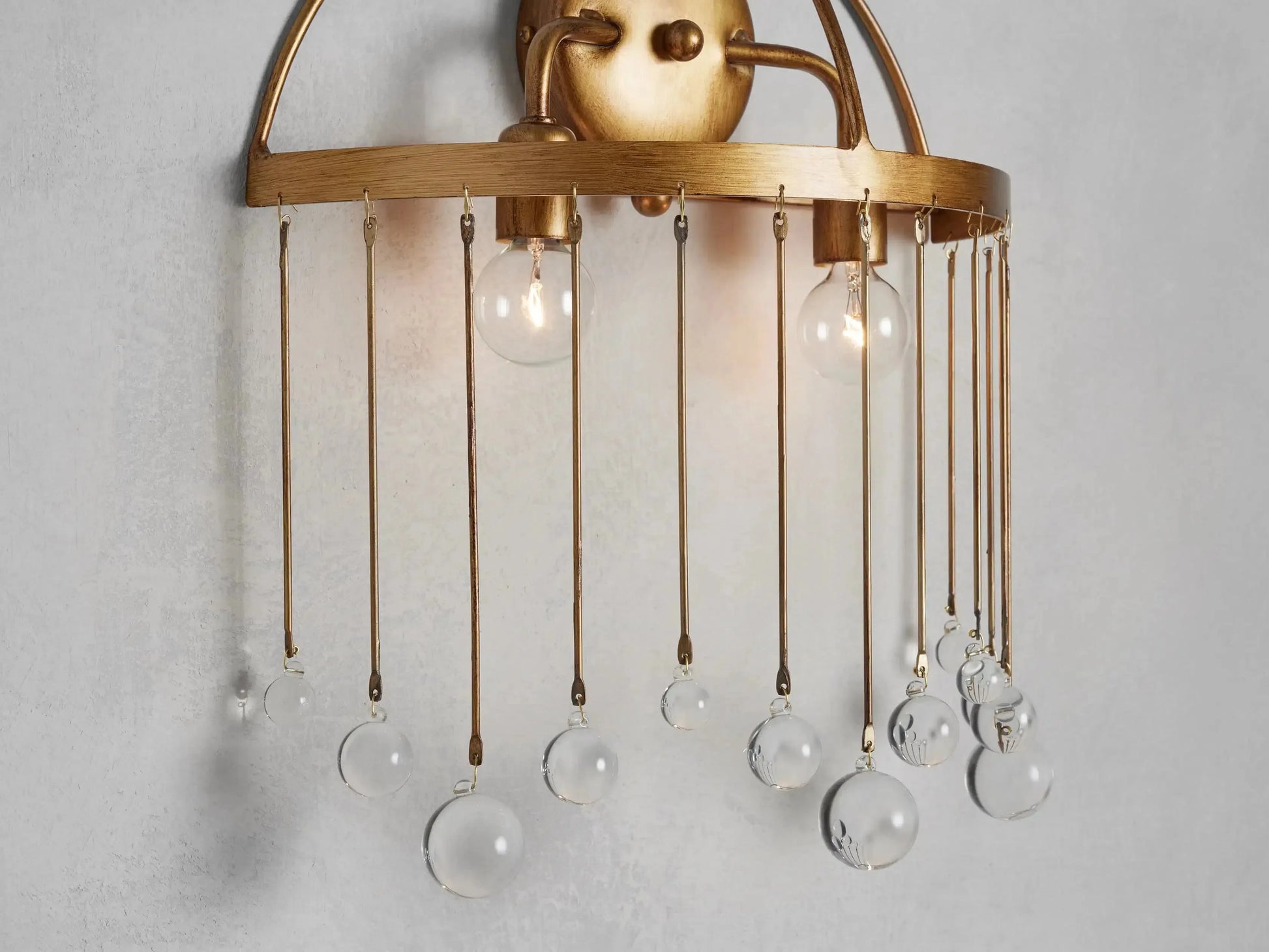 Aubrey 2-Light Wall Sconce-Fanci Lamps