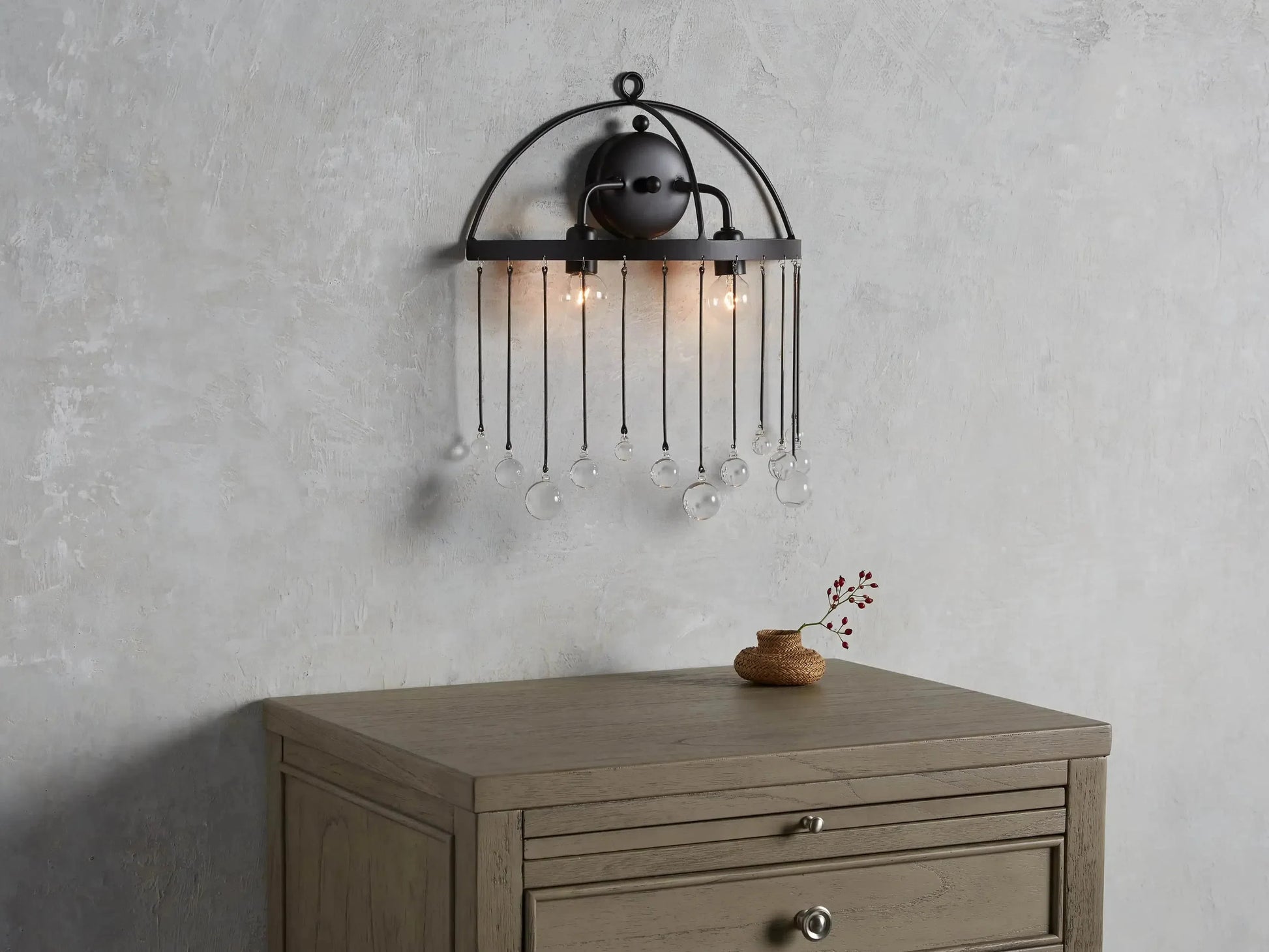 Aubrey 2-Light Wall Sconce-Fanci Lamps