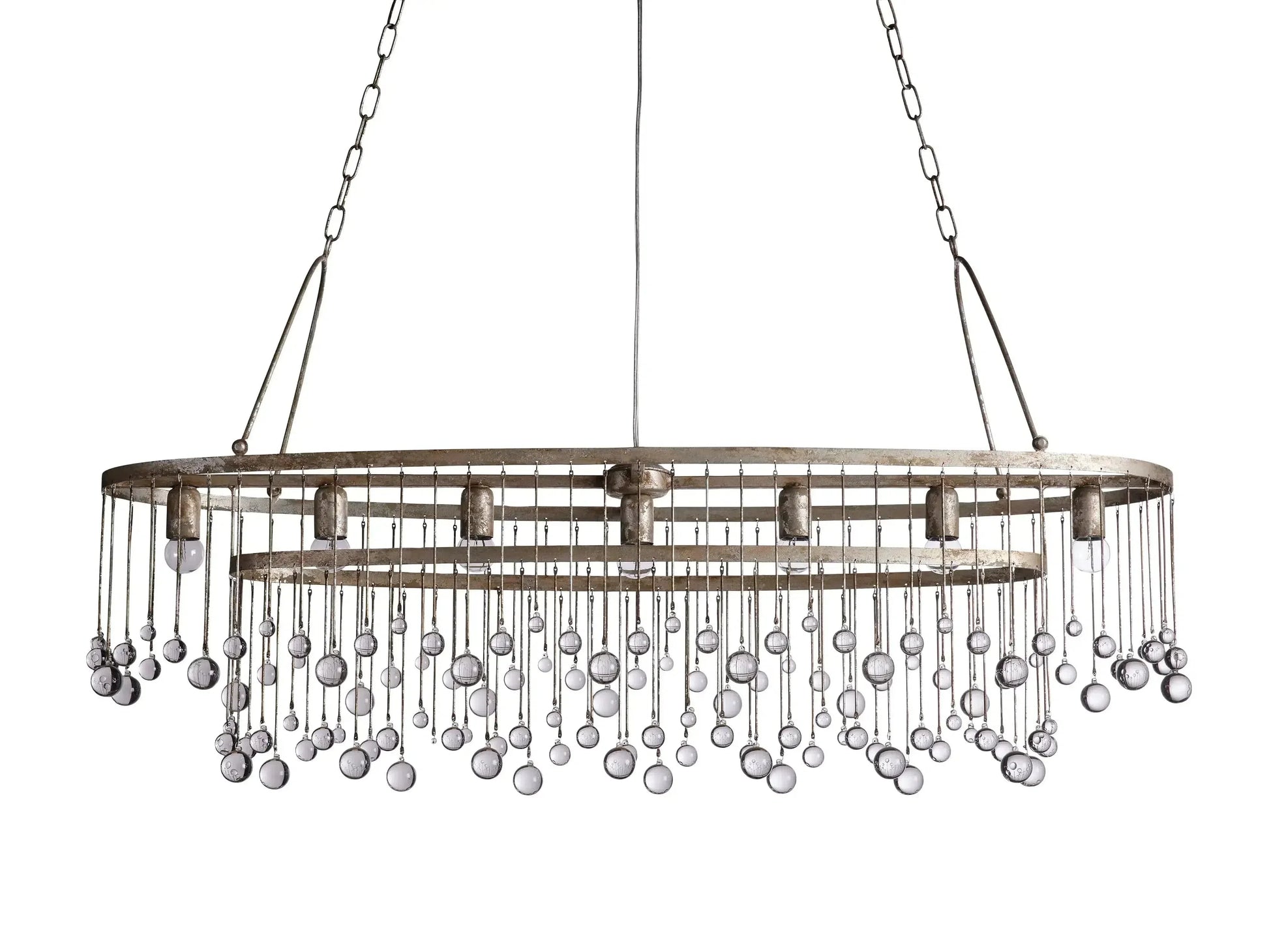 Aubrey Oval Chandelier-Fanci Lamps
