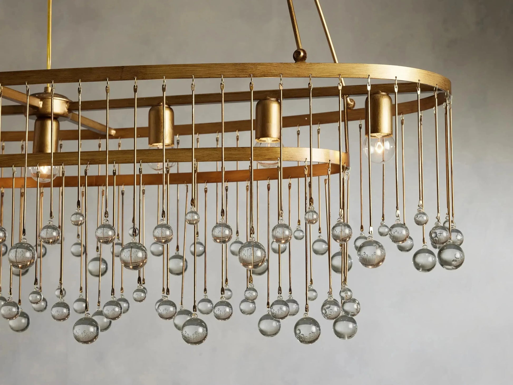 Aubrey Oval Chandelier-Fanci Lamps