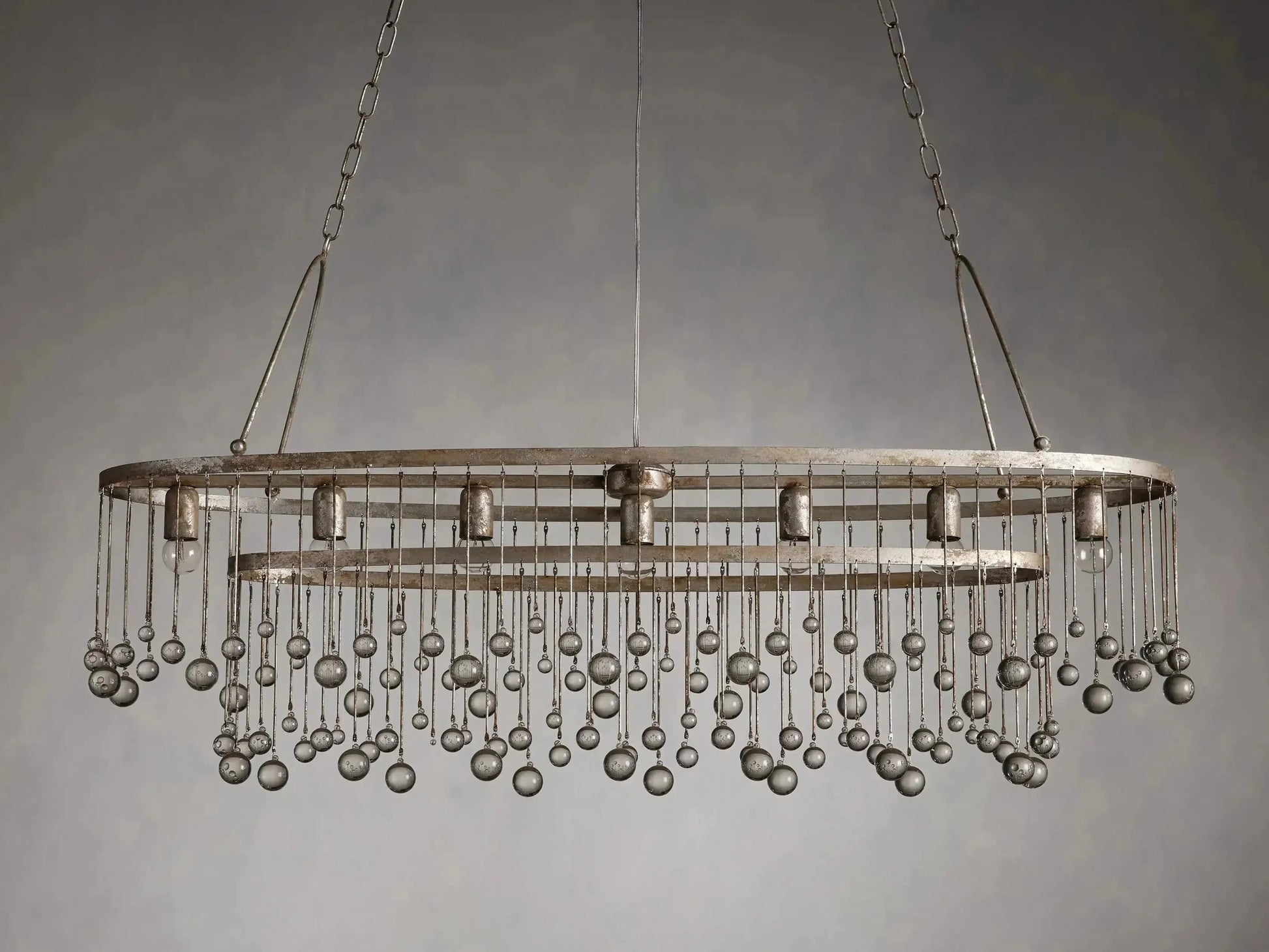 Aubrey Rectangular Chandelier 47''60''-Fanci Lamps