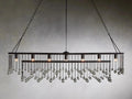Aubrey Rectangular Chandelier 47''60''-Fanci Lamps