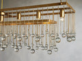 Aubrey Rectangular Chandelier 47''60''-Fanci Lamps