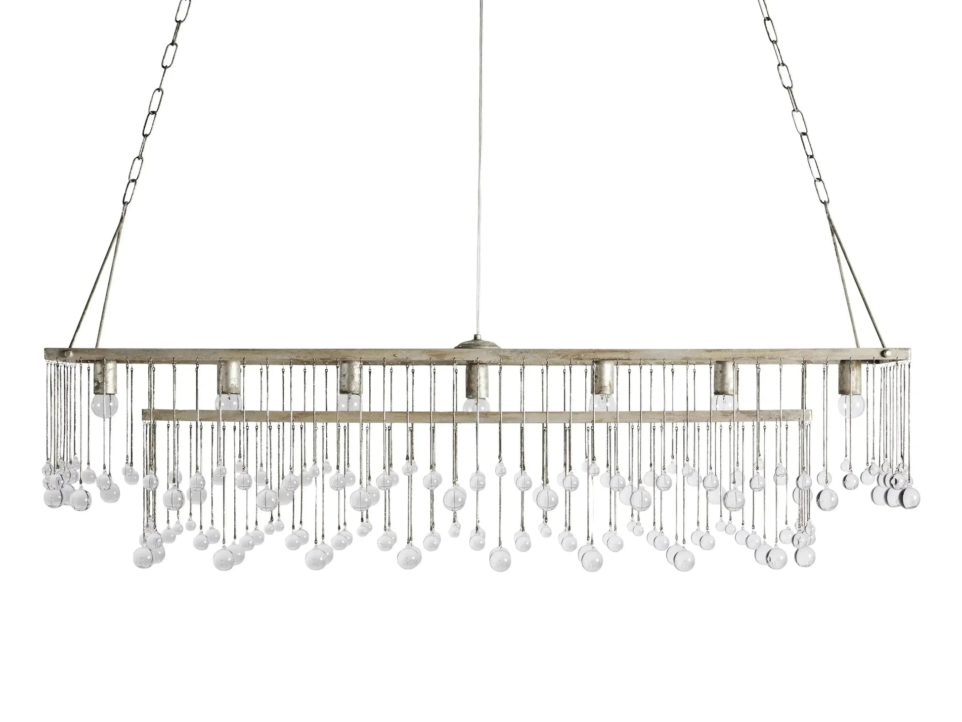 Aubrey Rectangular Chandelier 47''60''-Fanci Lamps