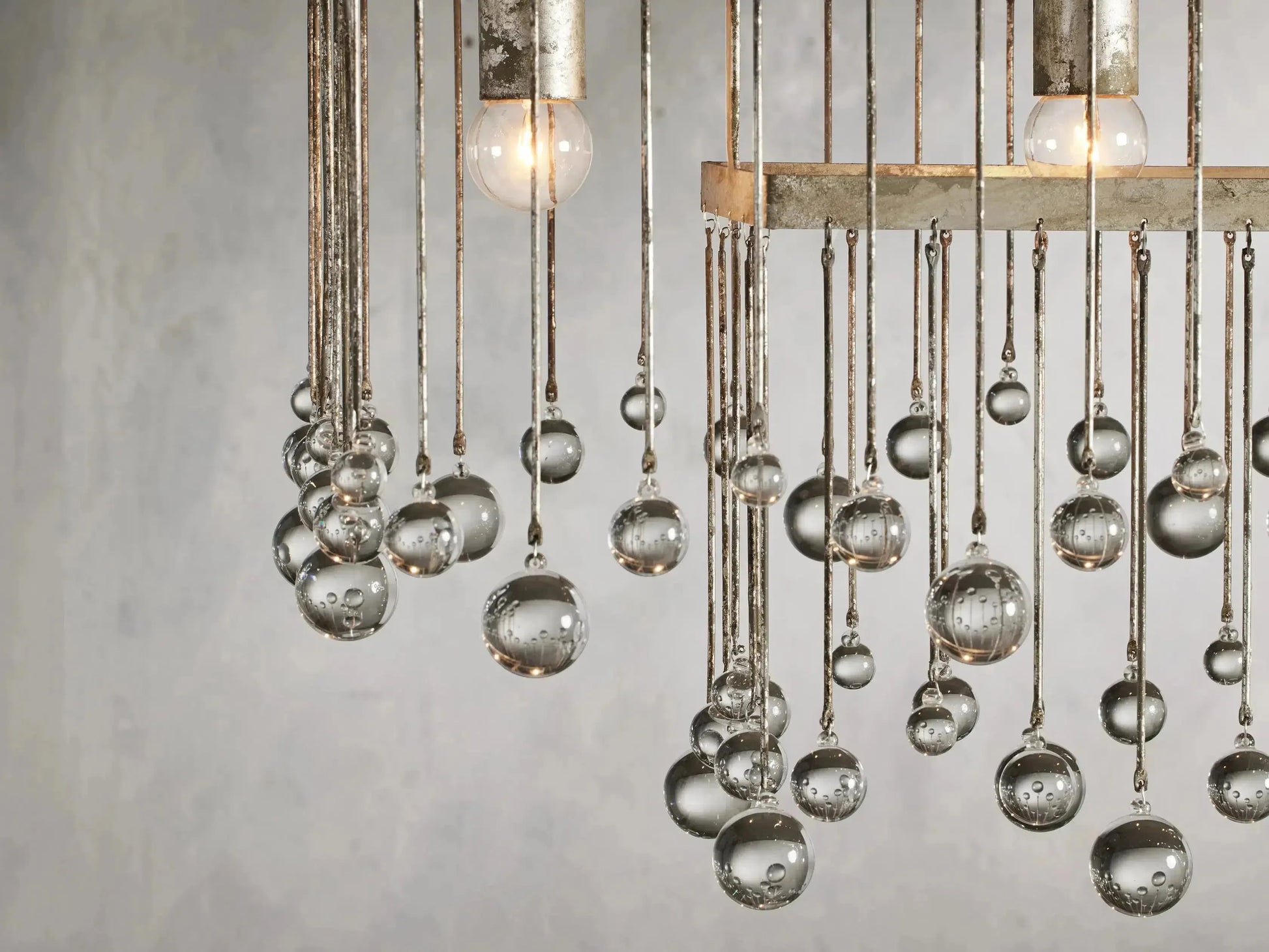 Aubrey Rectangular Chandelier 47''60''-Fanci Lamps
