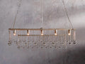 Aubrey Rectangular Chandelier 47''60''-Fanci Lamps