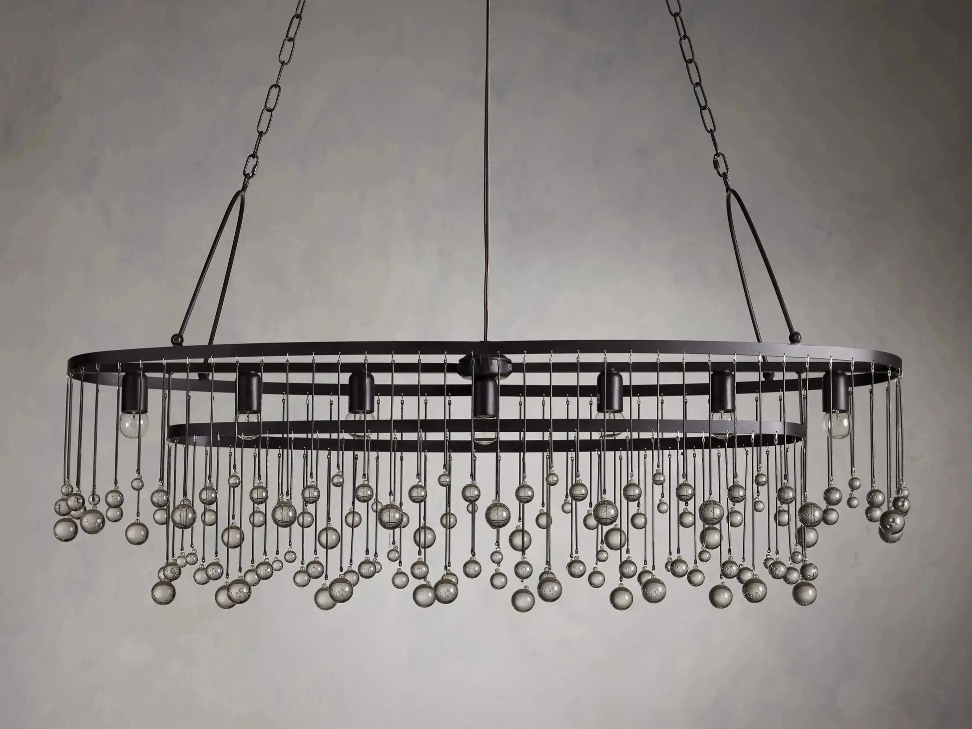 Aubrey Rectangular Chandelier 47''60''-Fanci Lamps
