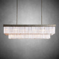 Cameron Rectangular Chandelier 49''59''-Fanci Lamps
