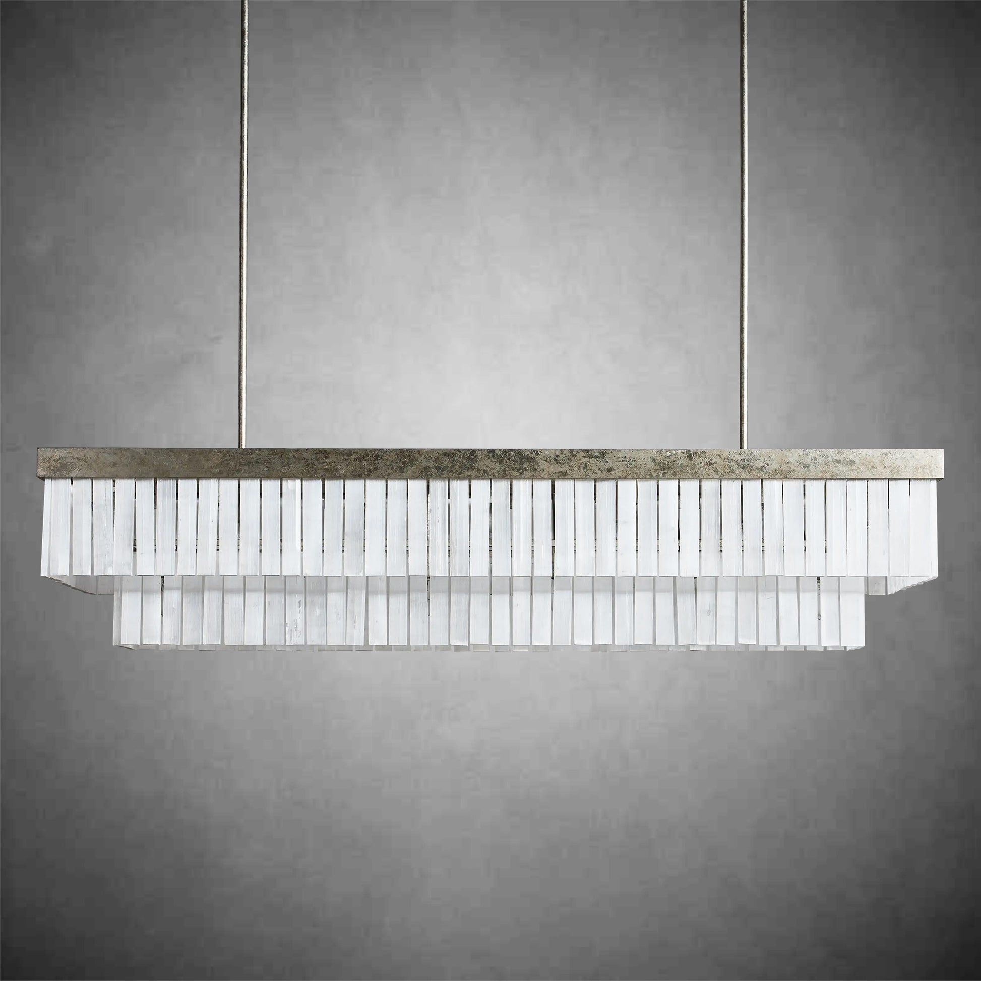 Cameron Rectangular Chandelier 49''59''-Fanci Lamps