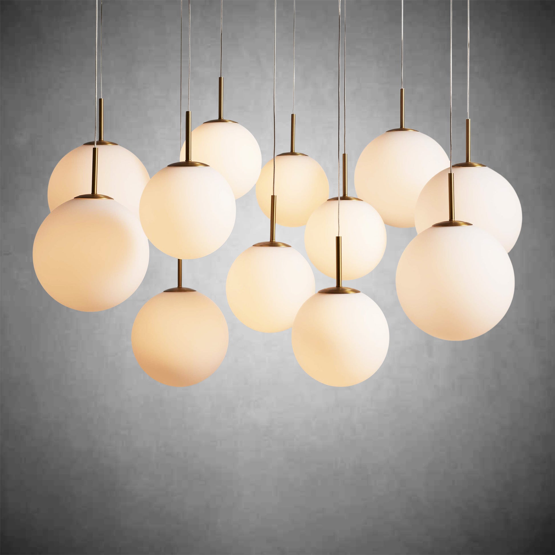 Casen Round Chandelier 20''28''34''43''-Fanci Lamps