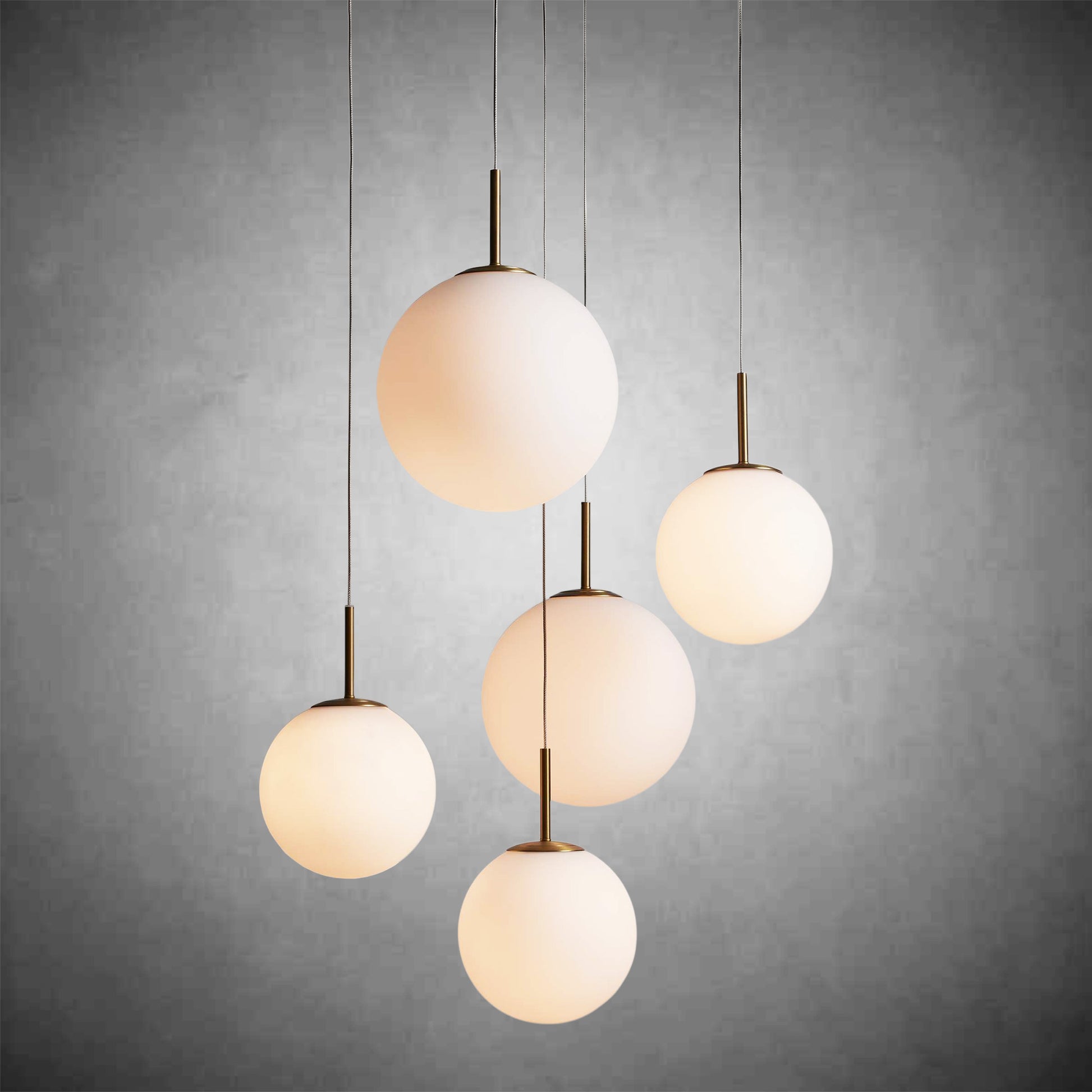 Casen Round Chandelier 20''28''34''43''-Fanci Lamps