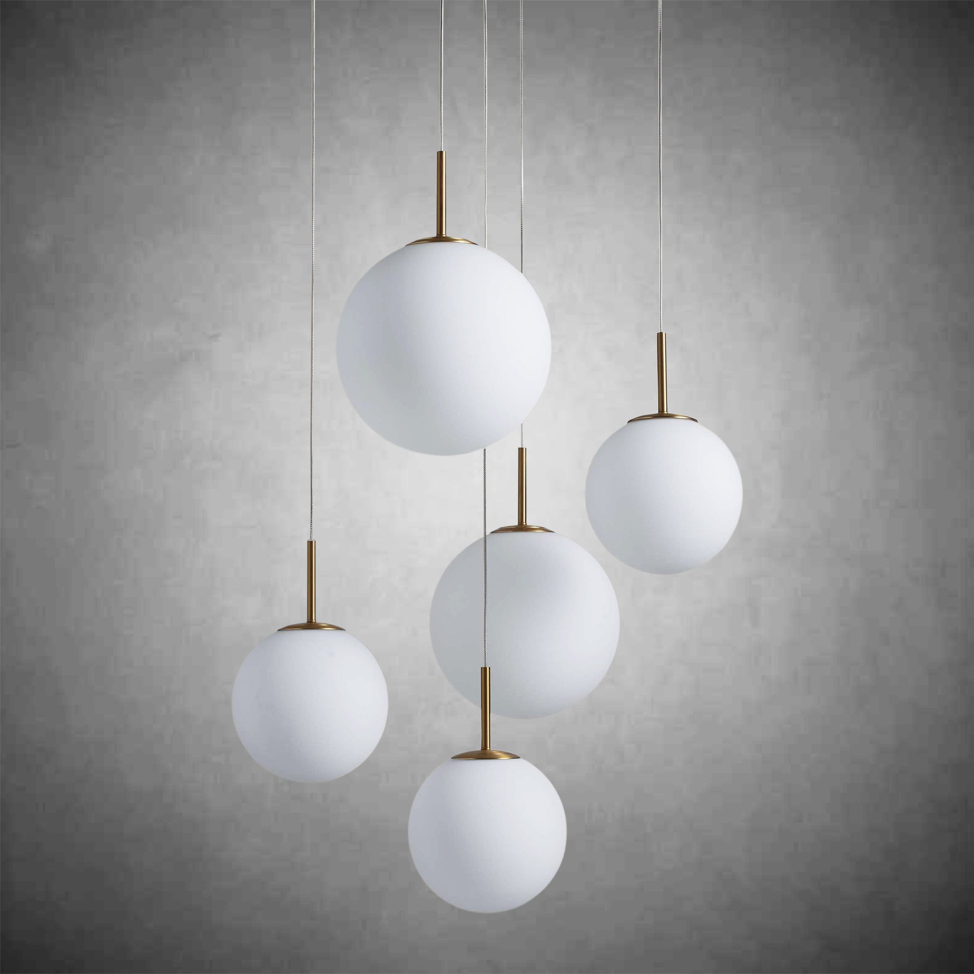 Casen Round Chandelier 20''28''34''43''-Fanci Lamps