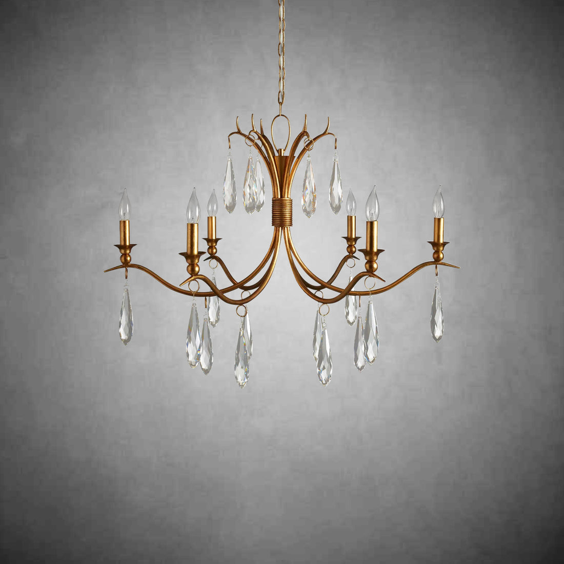 Celine Chandelier 36'' 59''-Fanci Lamps