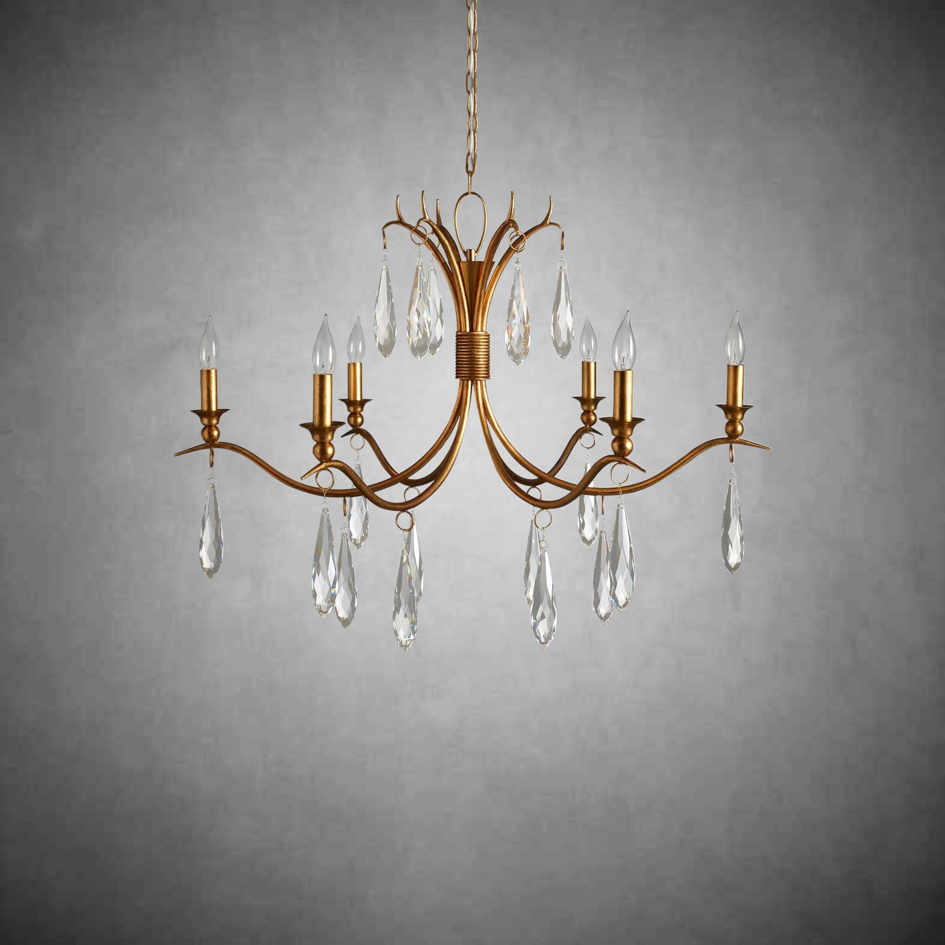 Celine Chandelier 36'' 59''-Fanci Lamps