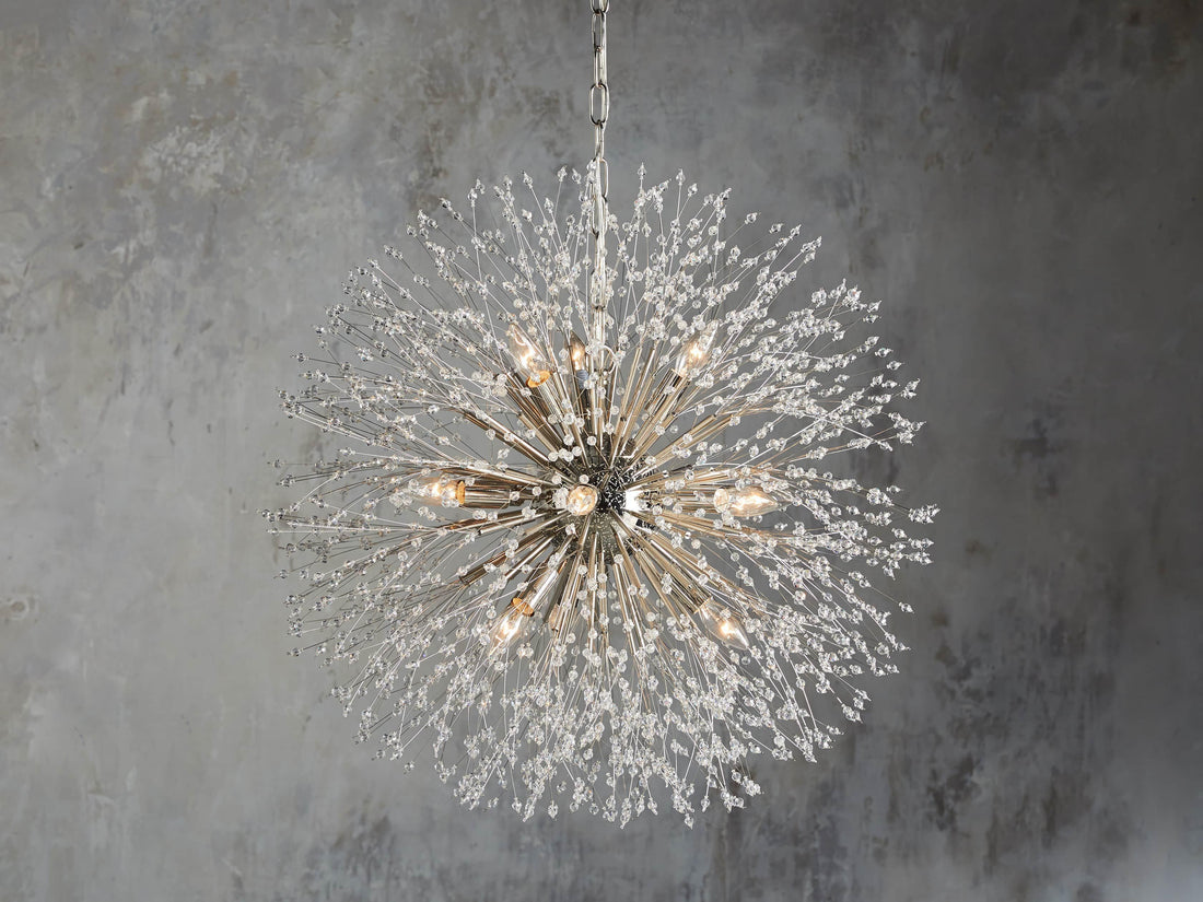 Dandelion Round Chandelier 22''30''43''-Fanci Lamps