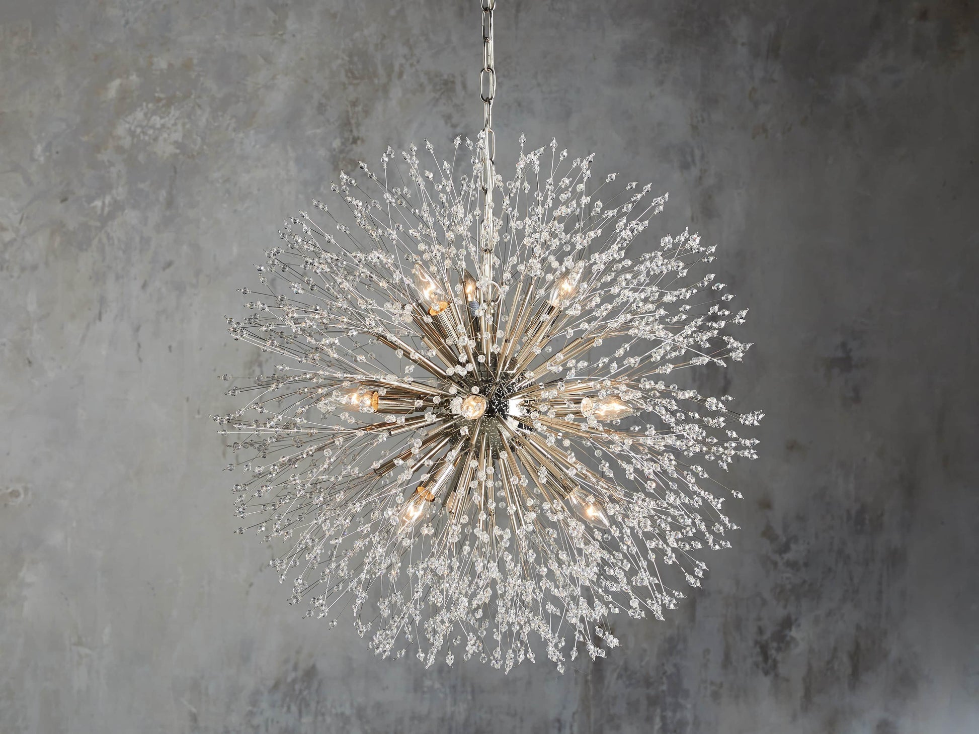 Dandelion Round Chandelier 22''30''43''-Fanci Lamps