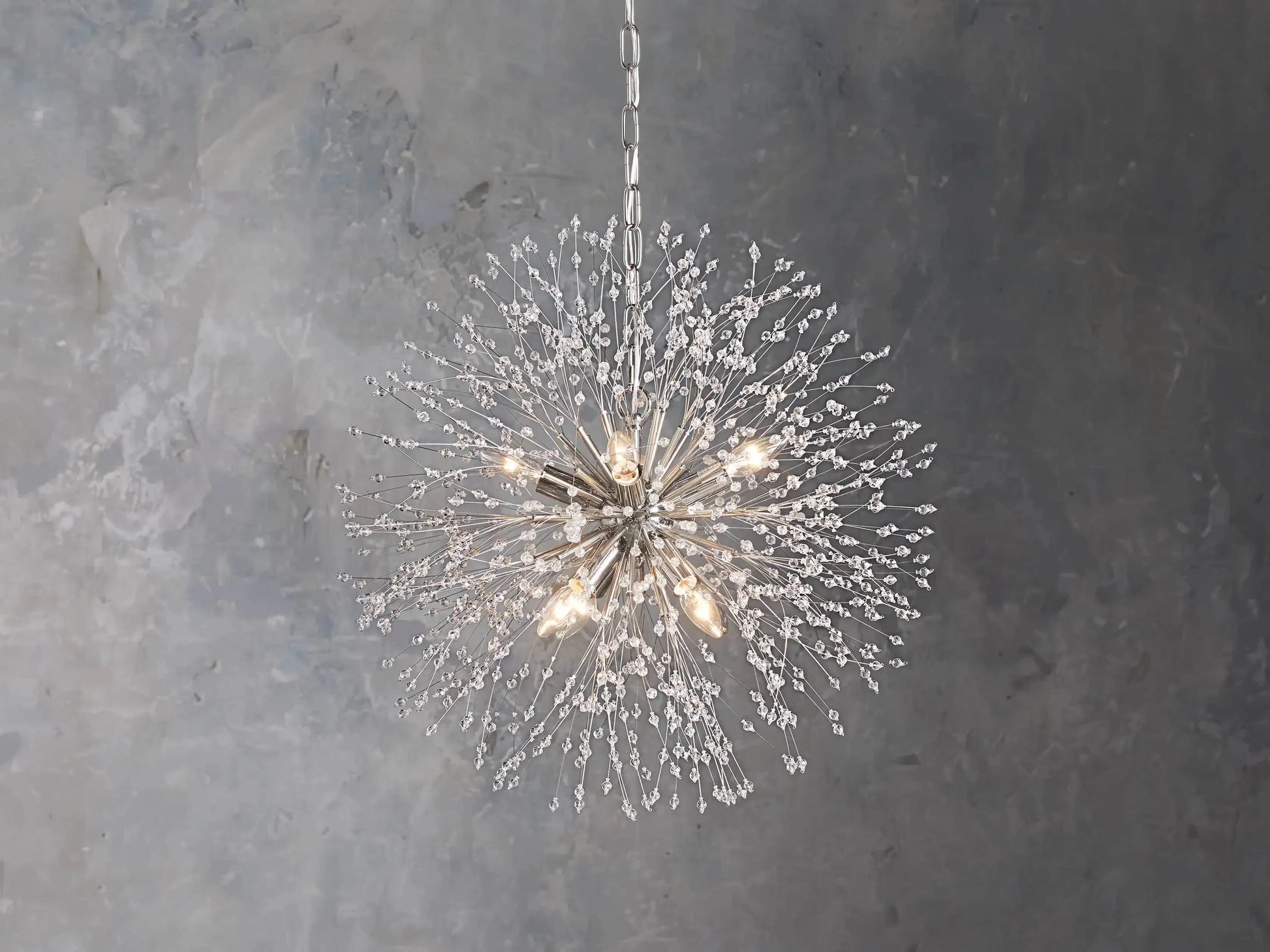 Dandelion Round Chandelier 22''30''43''-Fanci Lamps