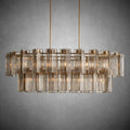 Delsie Oval Chandelier 51''63''72''-Fanci Lamps