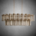 Delsie Oval Chandelier 51''63''72''-Fanci Lamps