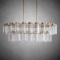Delsie Oval Chandelier 51''63''72''-Fanci Lamps