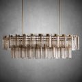 Delsie Oval Chandelier 51''63''72''-Fanci Lamps