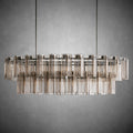 Delsie Oval Chandelier 51''63''72''-Fanci Lamps