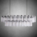 Delsie Oval Chandelier 51''63''72''-Fanci Lamps