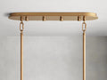 Delsie Oval Chandelier 51''63''72''-Fanci Lamps