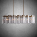 Delsie Oval Chandelier 51''63''72''-Fanci Lamps