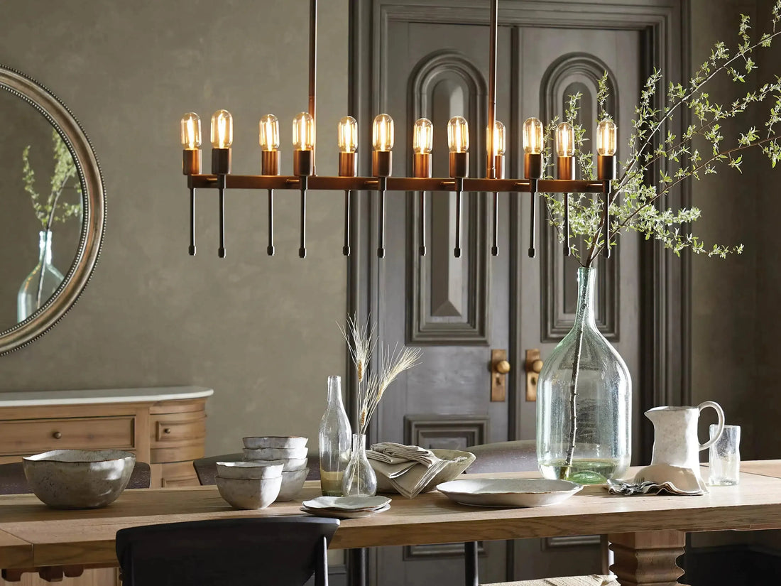 Dyer Linear Chandelier-Fanci Lamps