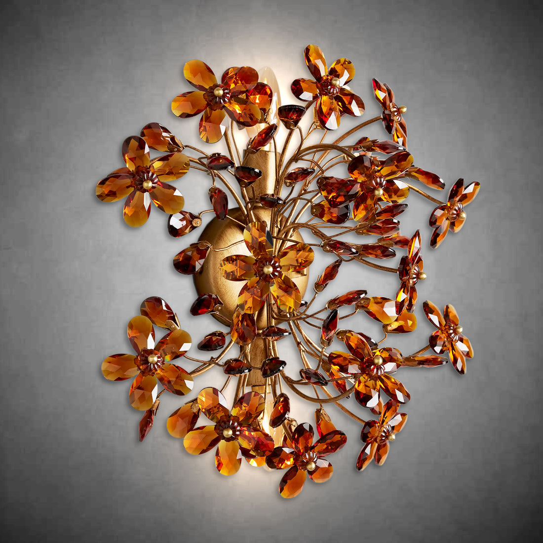 Fiore 2-Light Wall Sconce-Fanci Lamps