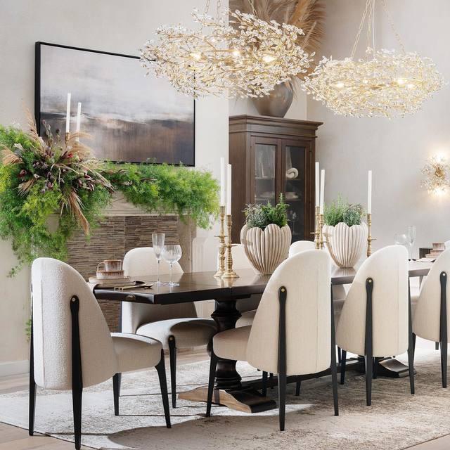 Fiore Crown Chandelier 39''48''60''-Fanci Lamps