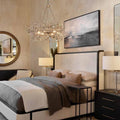 Fiore Crown Chandelier 39''48''60''-Fanci Lamps
