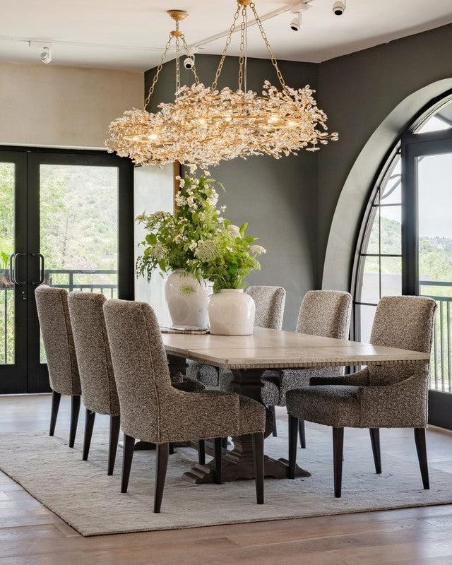 Fiore Crown Chandelier 39''48''60''-Fanci Lamps