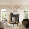 Fiore Linear Chandelier 43''51''68''-Fanci Lamps