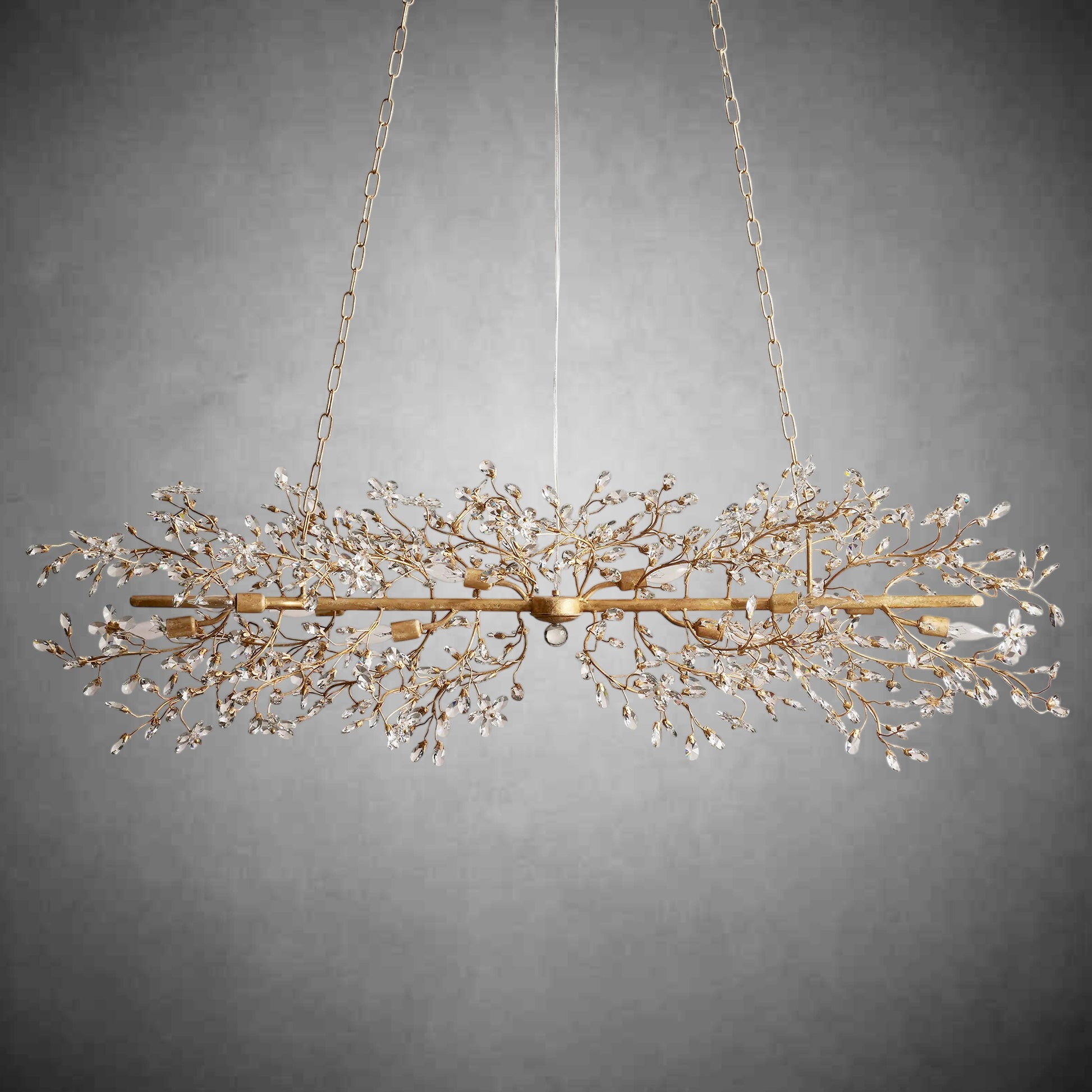 Fiore Linear Chandelier 43''51''68''-Fanci Lamps