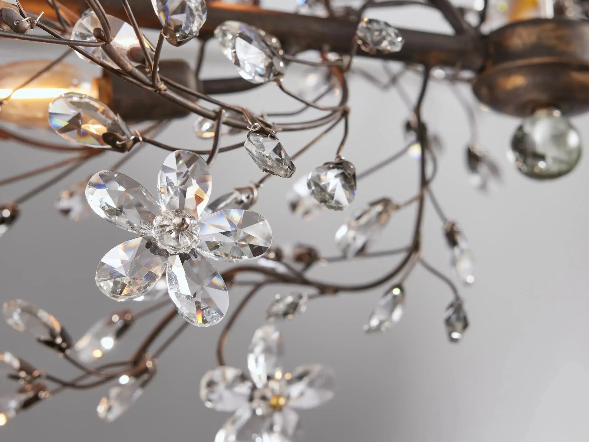 Fiore Linear Chandelier 43''51''68''-Fanci Lamps
