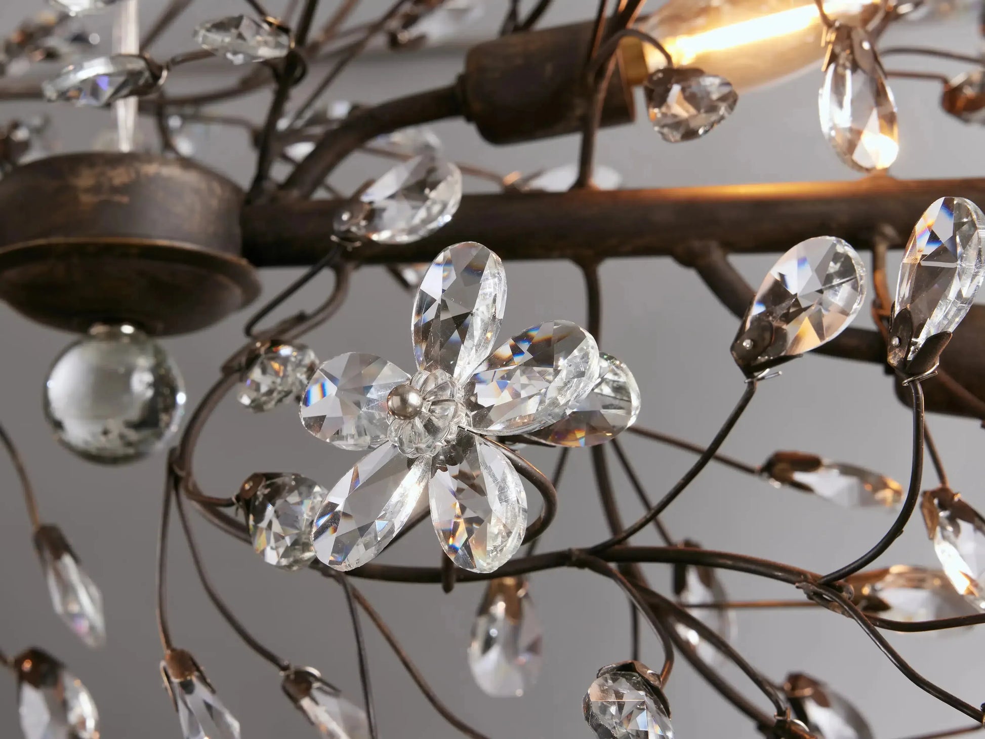 Fiore Linear Chandelier 43''51''68''-Fanci Lamps