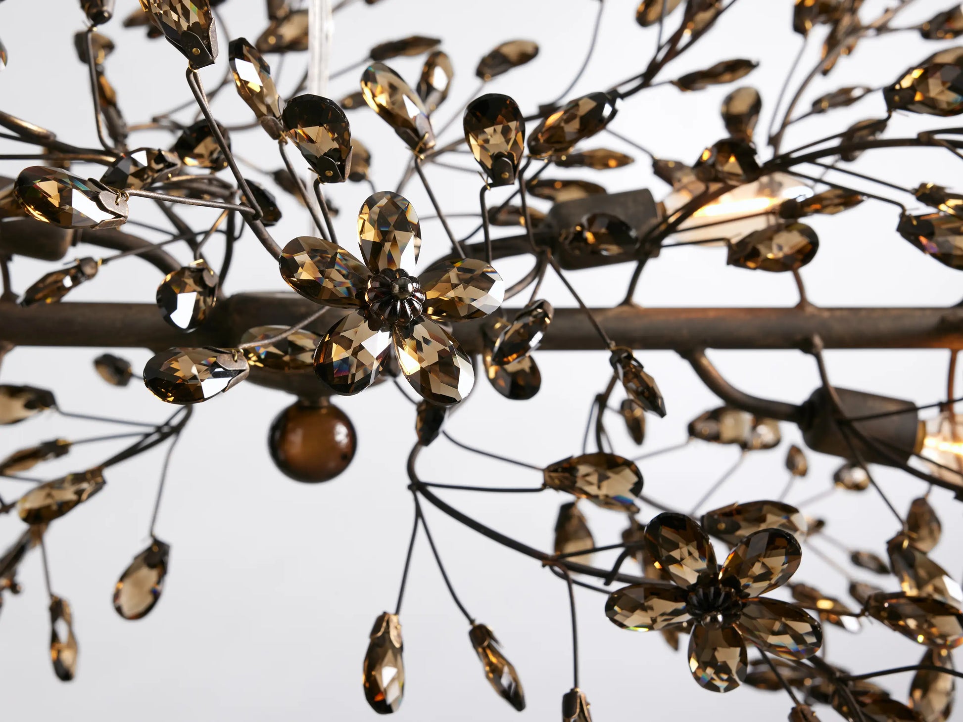 Fiore Linear Chandelier 43''51''68''-Fanci Lamps