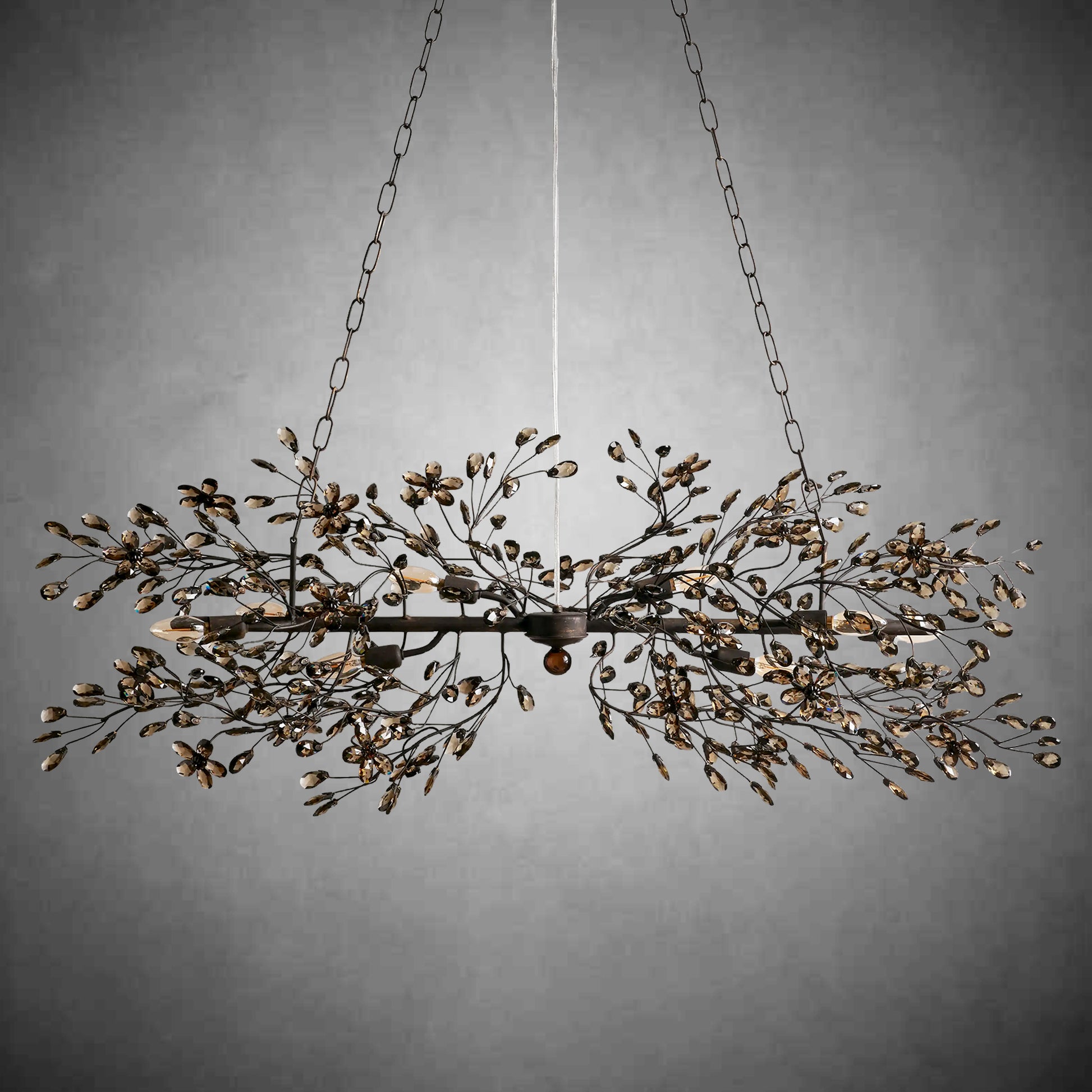 Fiore Linear Chandelier 43''51''68''-Fanci Lamps