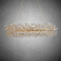 Fiore Oval Chandelier 62''74''-Fanci Lamps