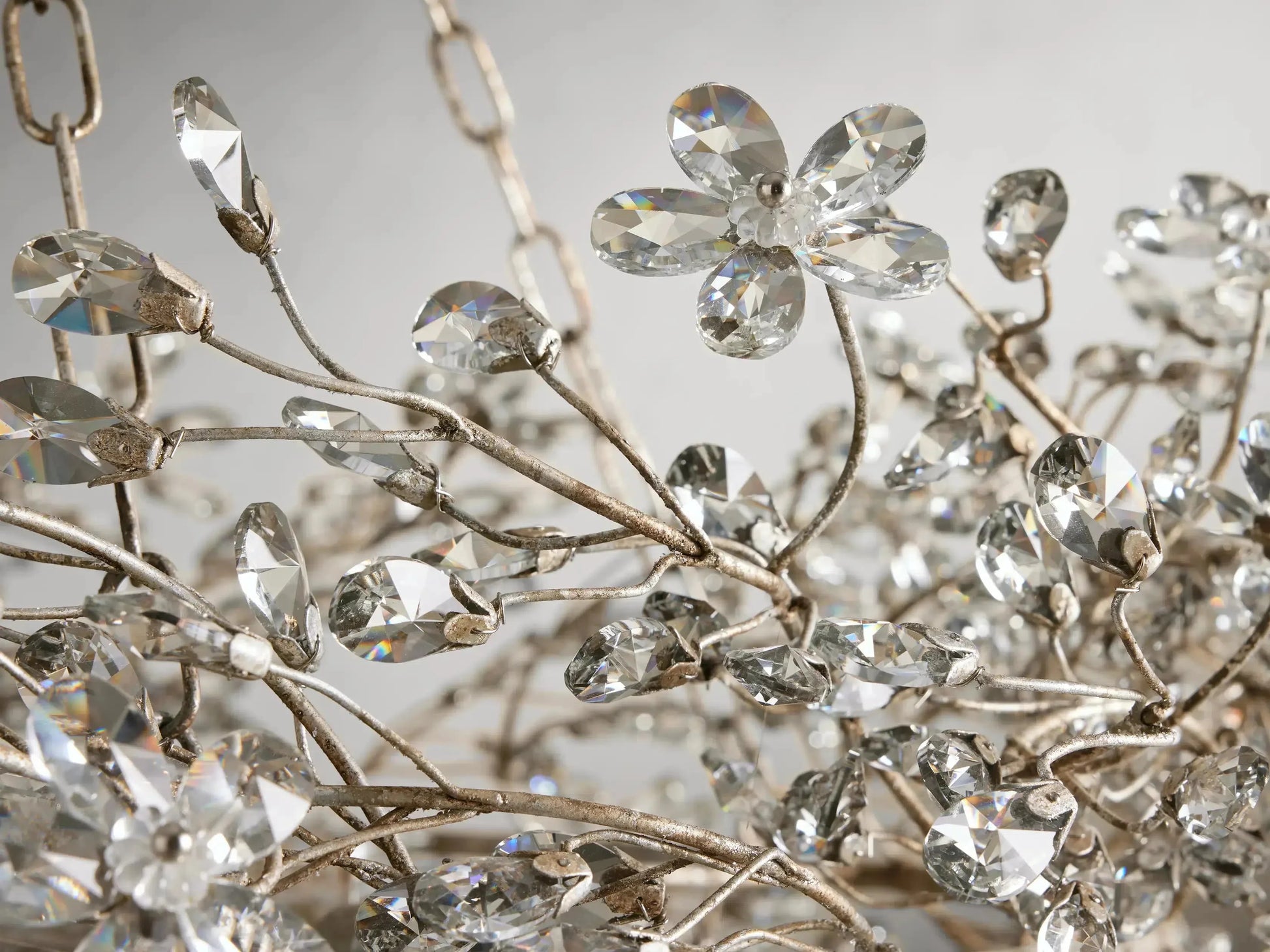 Fiore Oval Chandelier 62''74''-Fanci Lamps