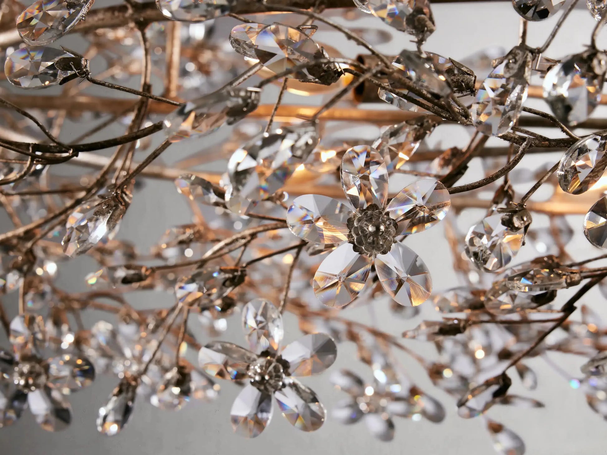 Fiore Oval Chandelier 62''74''-Fanci Lamps