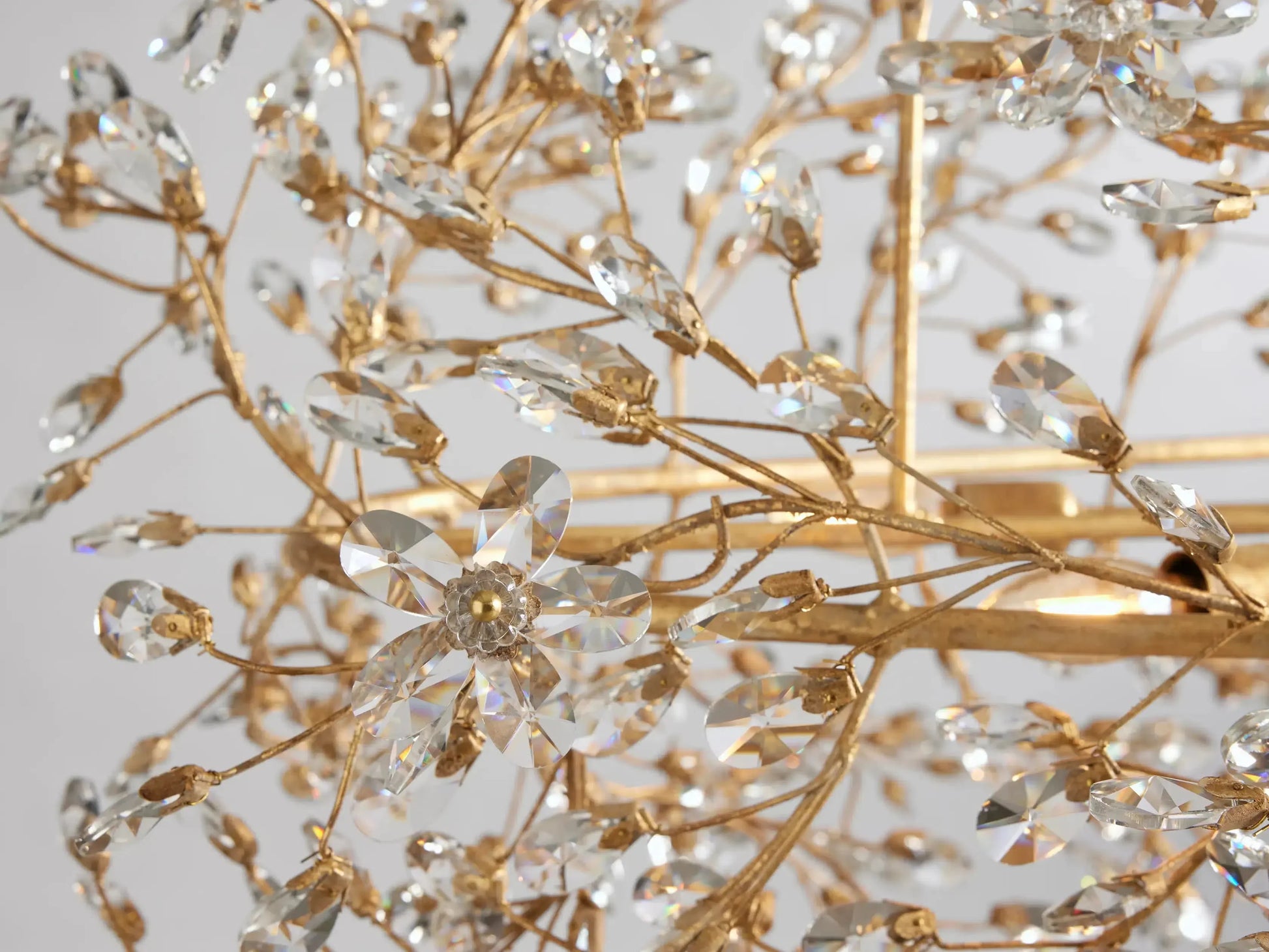 Fiore Oval Chandelier 62''74''-Fanci Lamps