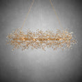 Fiore Oval Chandelier 62''74''-Fanci Lamps