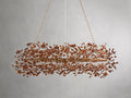 Fiore Oval Chandelier 62''74''-Fanci Lamps